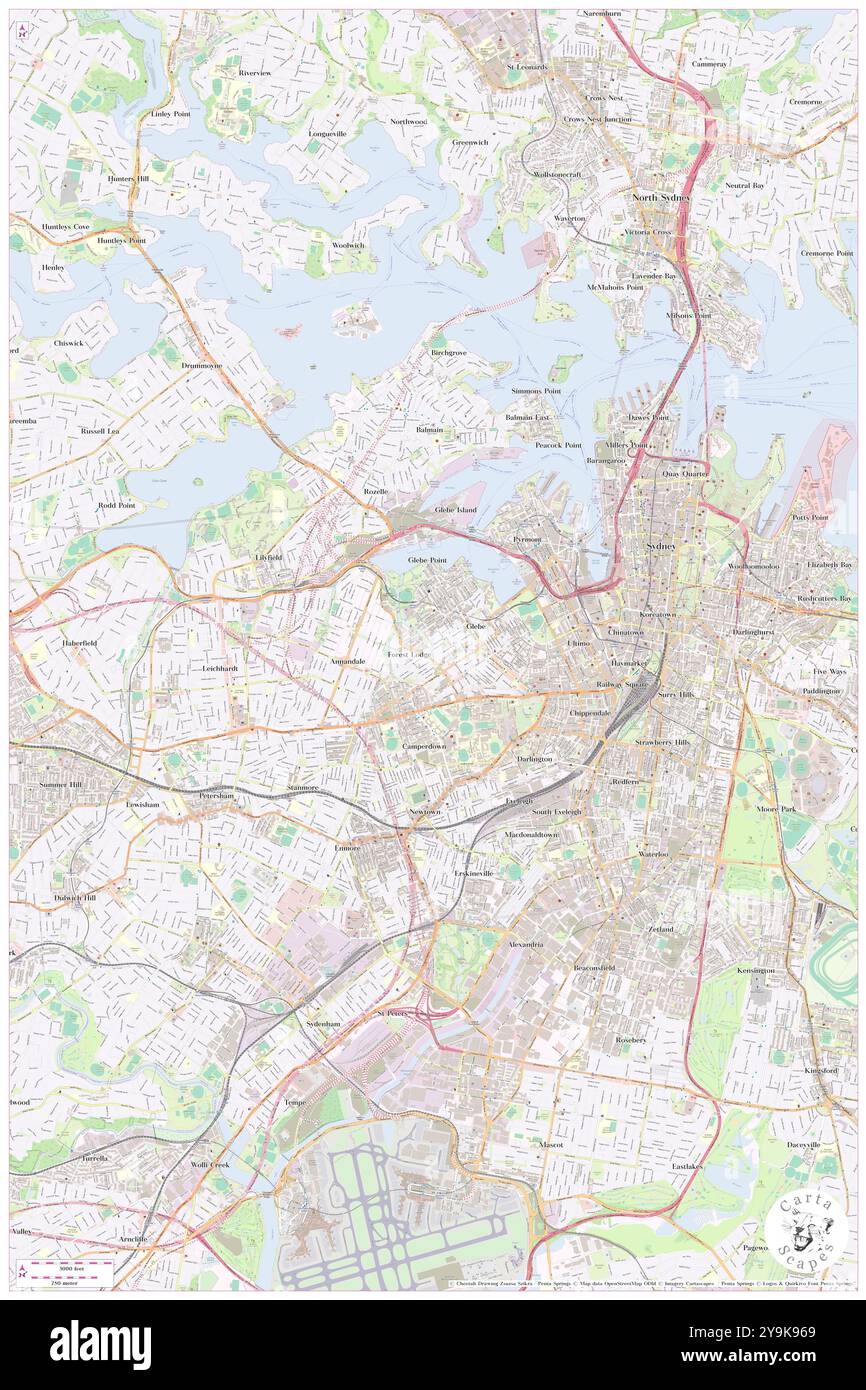 Wigram Lane, City of Sydney, AU, Australia, New South Wales, S 33 52' 48'', N 151 10' 52'', map, Cartascapes Map published in 2024. Explore Cartascapes, a map revealing Earth's diverse landscapes, cultures, and ecosystems. Journey through time and space, discovering the interconnectedness of our planet's past, present, and future. Stock Photo