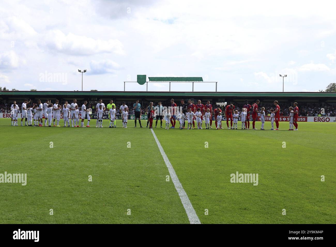 The match for the DFB Cup 2022-23 is about to start, 1st round: DFB Cup ...