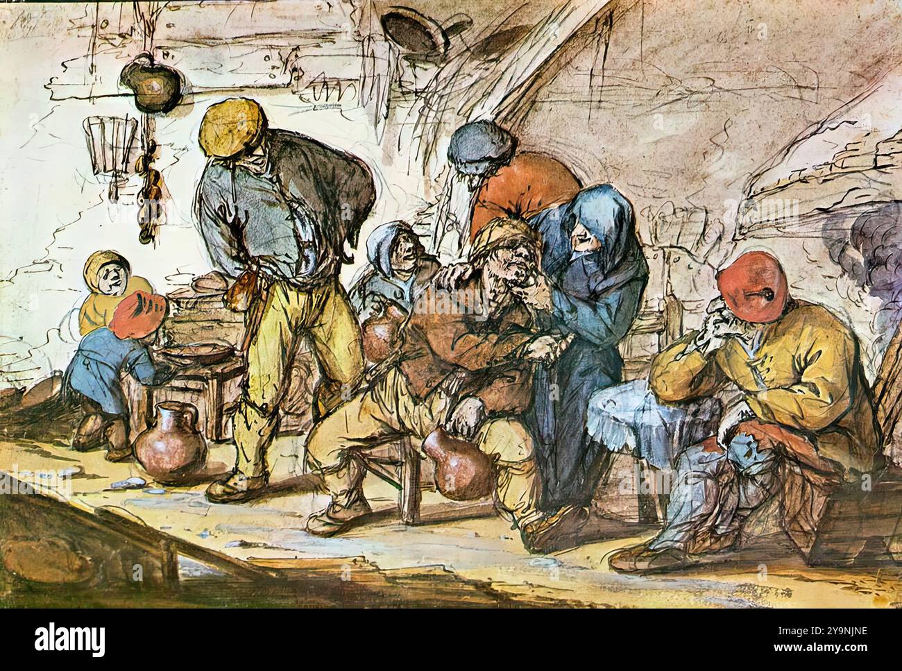 Tavern 17th century hi-res stock photography and images - Alamy