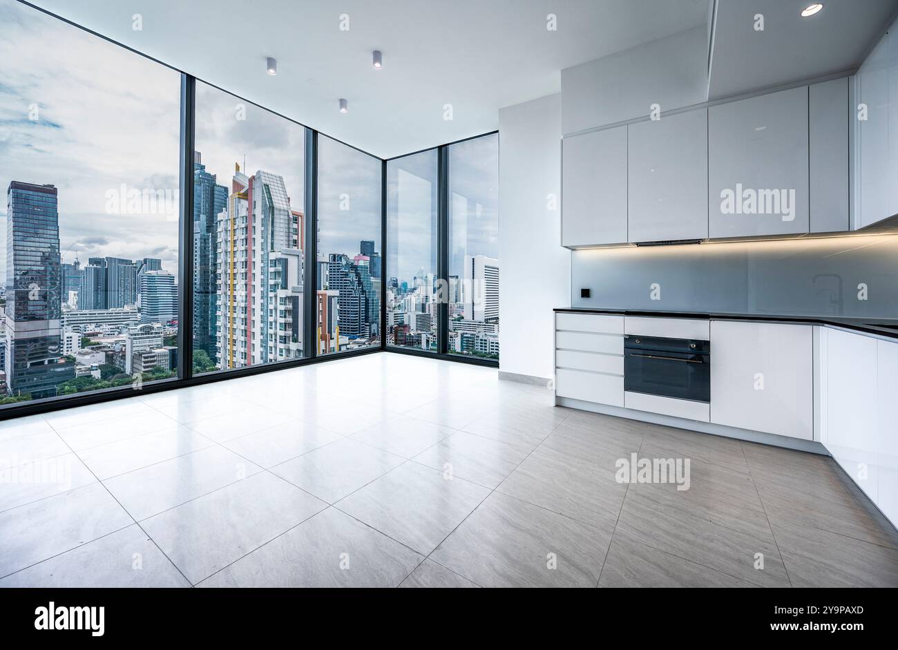 Fresh Look at Modern Stylish Open Plan Apartment Hi Res Stock Photography And