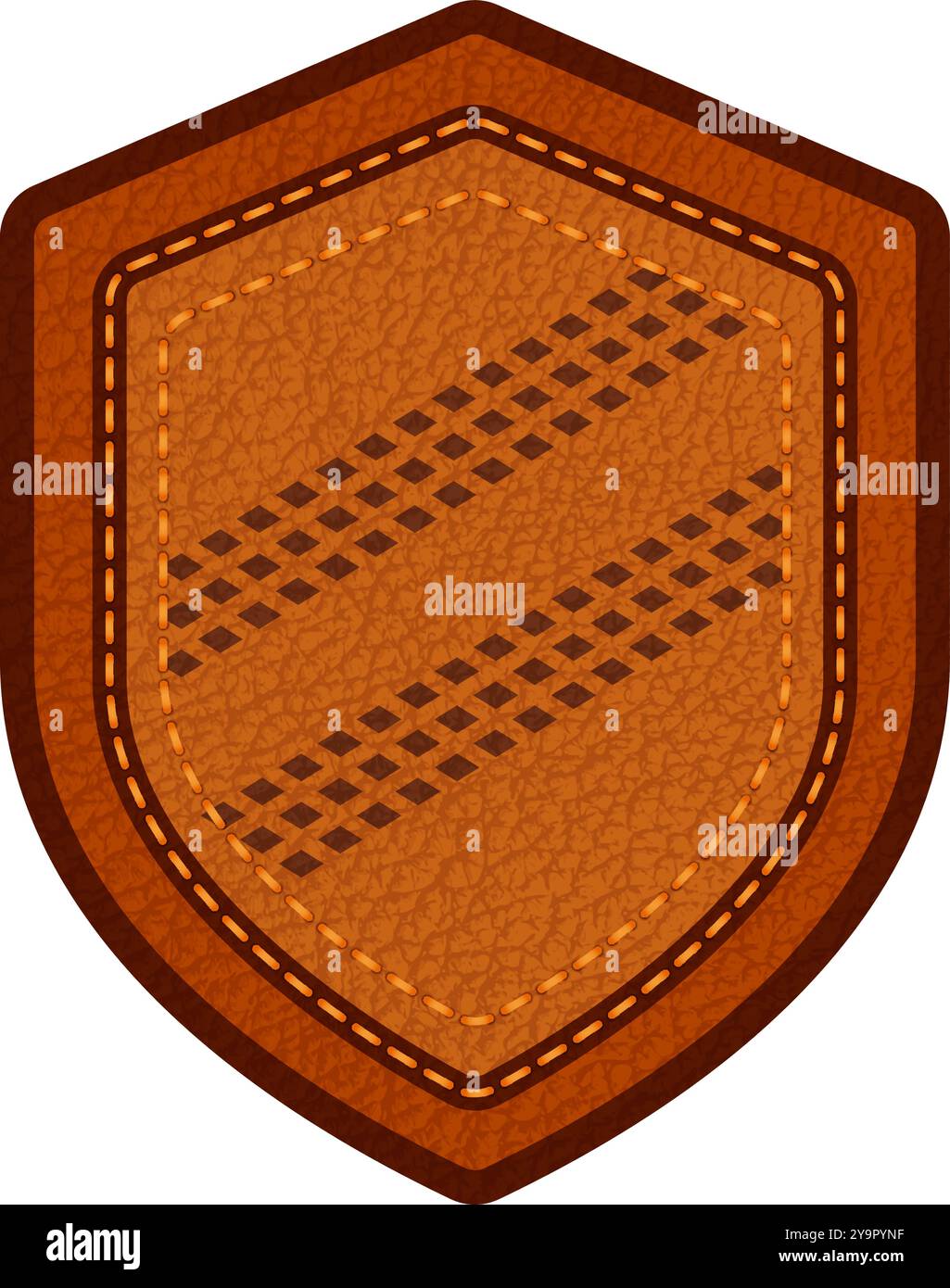 Genuine leather label Stock Vector Images - Alamy
