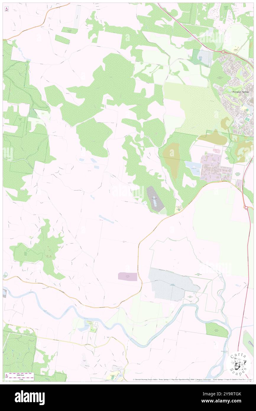 Yandina Creek, Sunshine Coast, AU, Australia, Queensland, S 26 32' 19'', N 153 2' 20'', map, Cartascapes Map published in 2024. Explore Cartascapes, a map revealing Earth's diverse landscapes, cultures, and ecosystems. Journey through time and space, discovering the interconnectedness of our planet's past, present, and future. Stock Photo