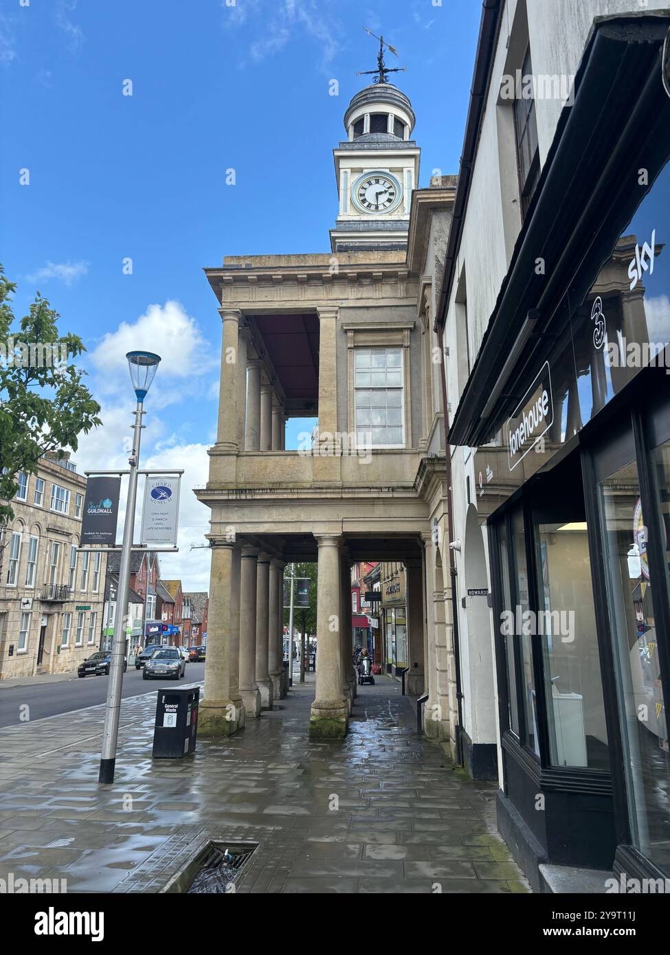 Chard Guildhall Somerset England uk - Smartphone Captured Stock Image