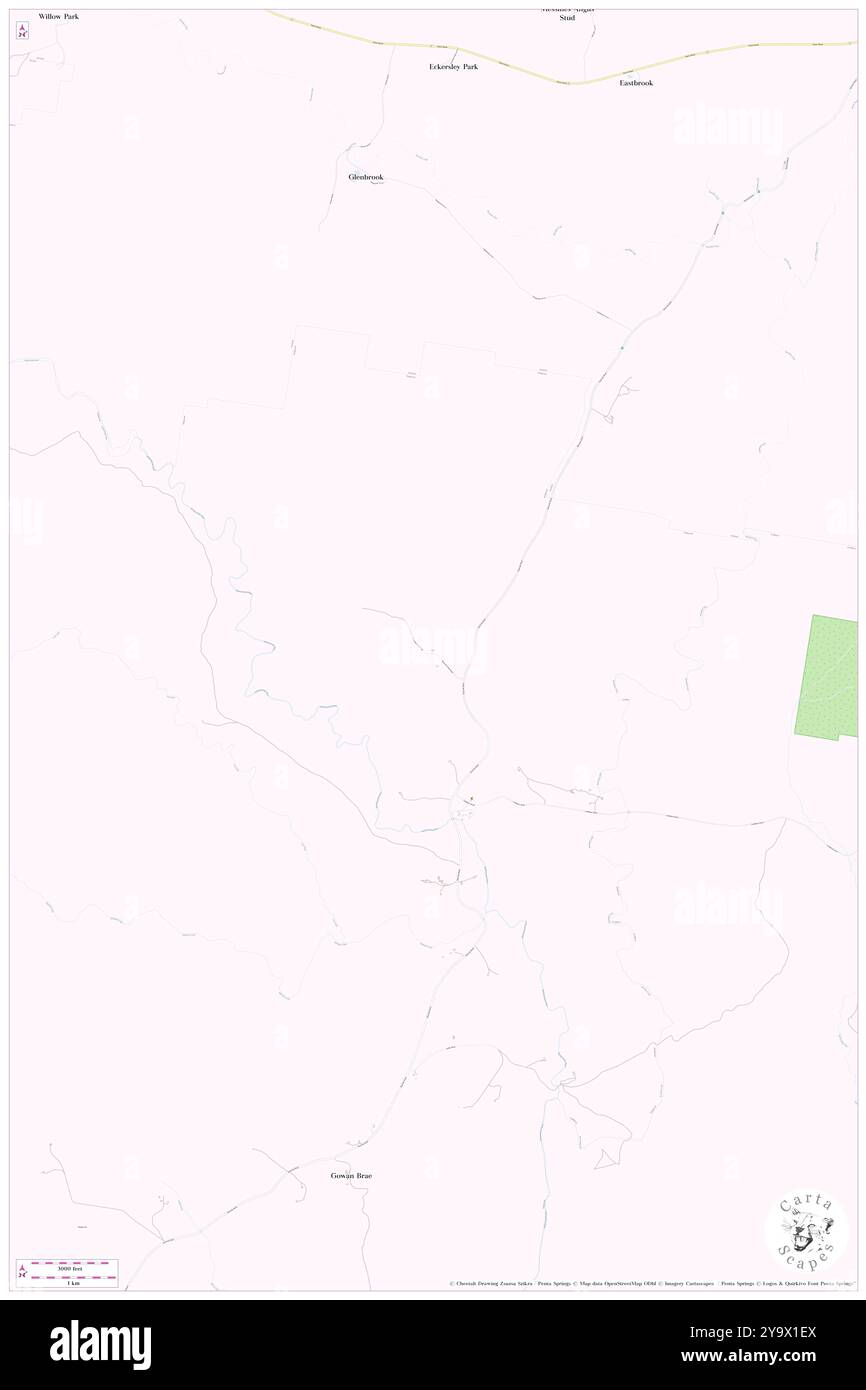 Rockvale North, Armidale Regional, AU, Australia, New South Wales, S 30 20' 45'', N 151 56' 22'', map, Cartascapes Map published in 2024. Explore Cartascapes, a map revealing Earth's diverse landscapes, cultures, and ecosystems. Journey through time and space, discovering the interconnectedness of our planet's past, present, and future. Stock Photo