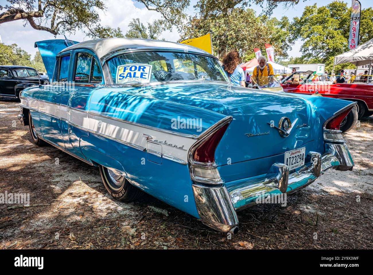Gulfport, MS - October 03, 2023: High perspective rear corner view of a ...