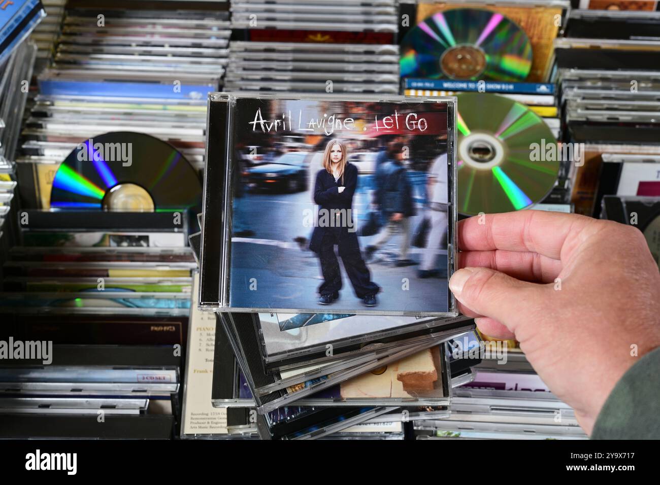 CD: Avril Lavigne - Let Go Stock Photo