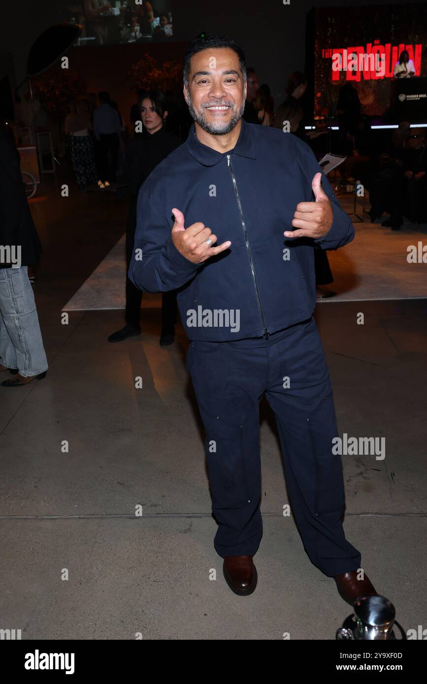 Los Angeles USA 11th Oct 2024 Robbie Magasiva Attends Warner Bros 