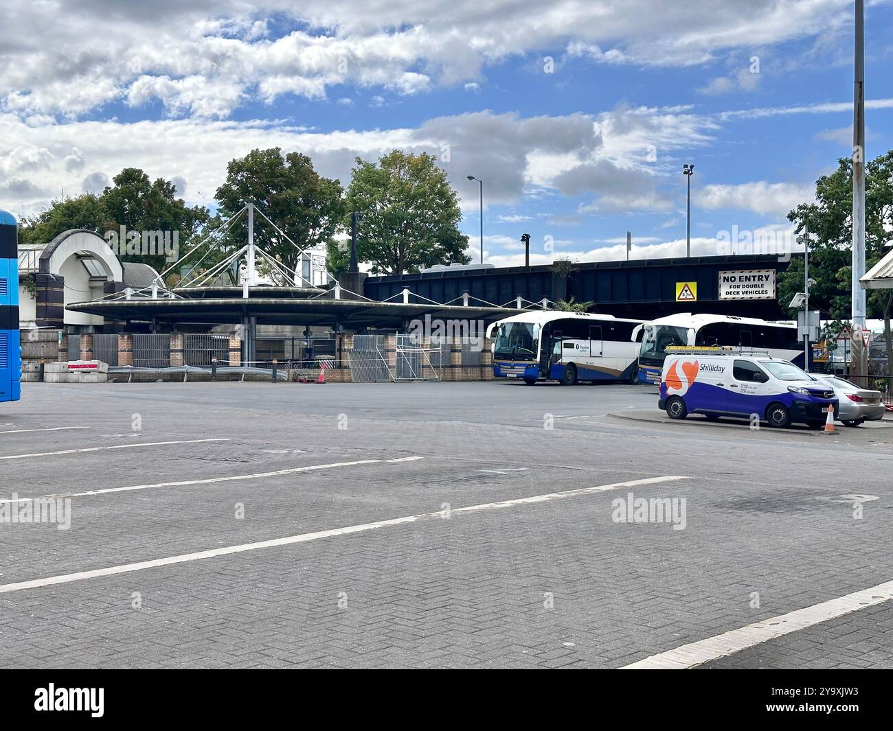 Europa Bus Centre, Belfast - Smartphone Captured Stock Image