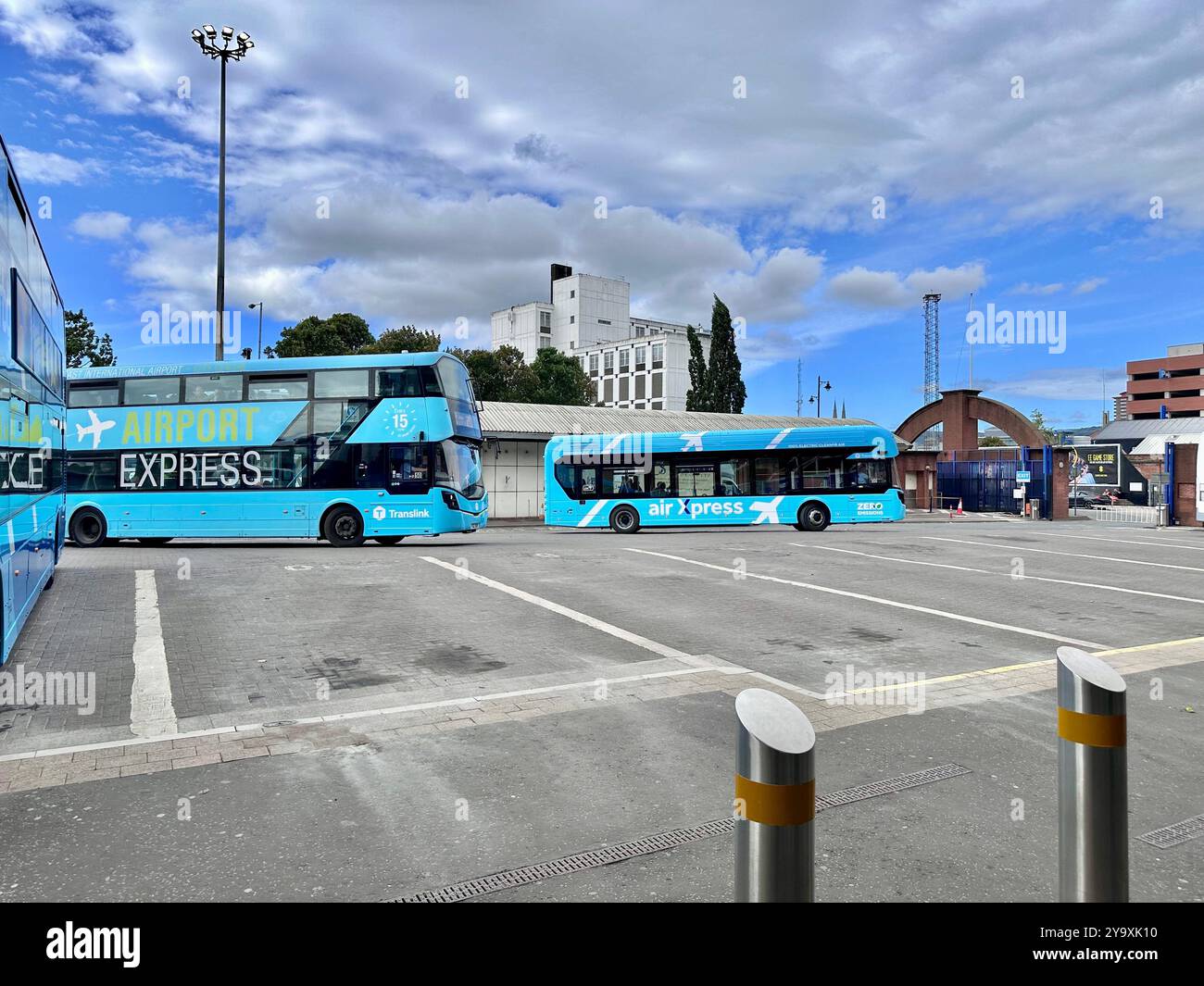 Europa Bus Centre, Belfast - Smartphone Captured Stock Image