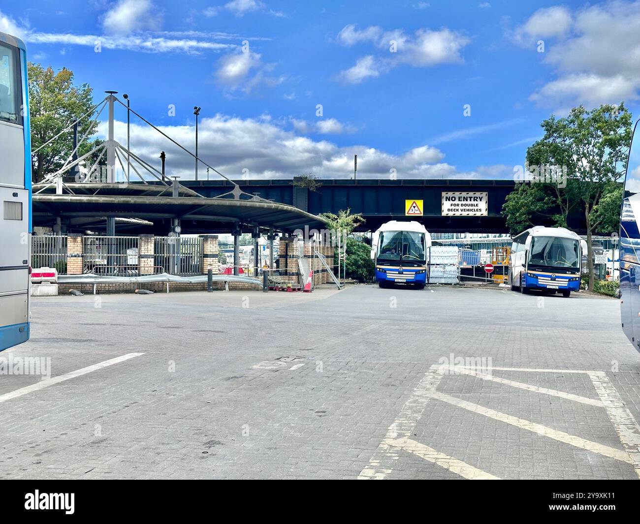 Europa Bus Centre, Belfast - Smartphone Captured Stock Image