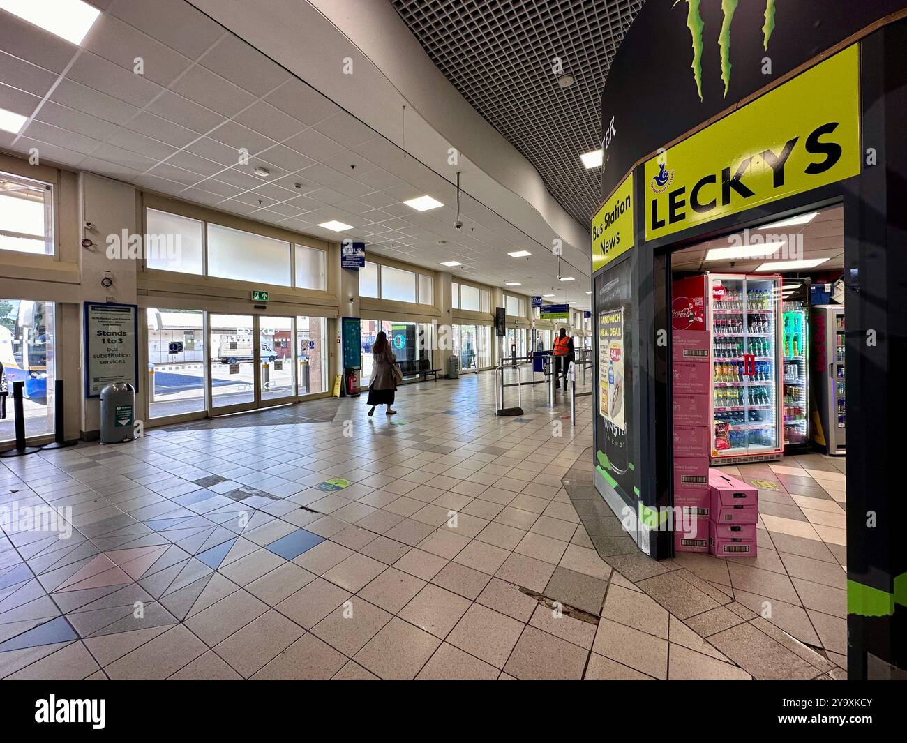 Europa Bus Centre, Belfast - Smartphone Captured Stock Image