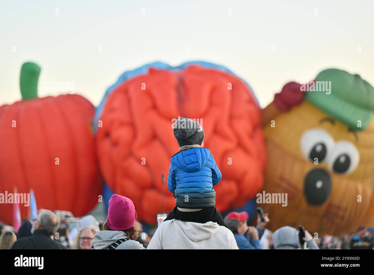 Albuquerque, United States. 11th Oct, 2024. “Zozobra The Balloon