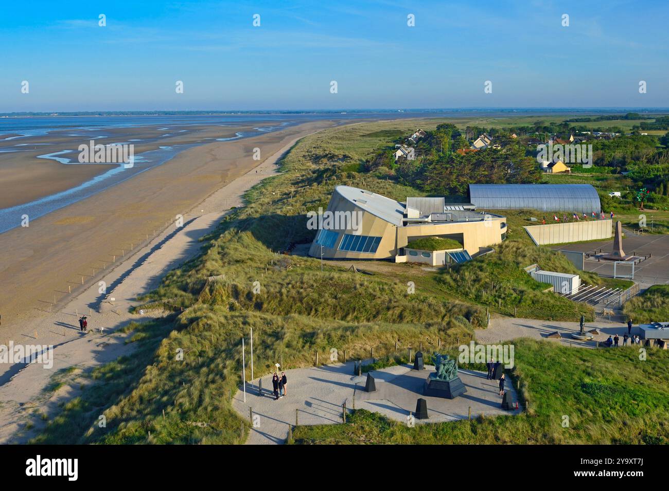 Aerial d day utah beach hi-res stock photography and images - Alamy
