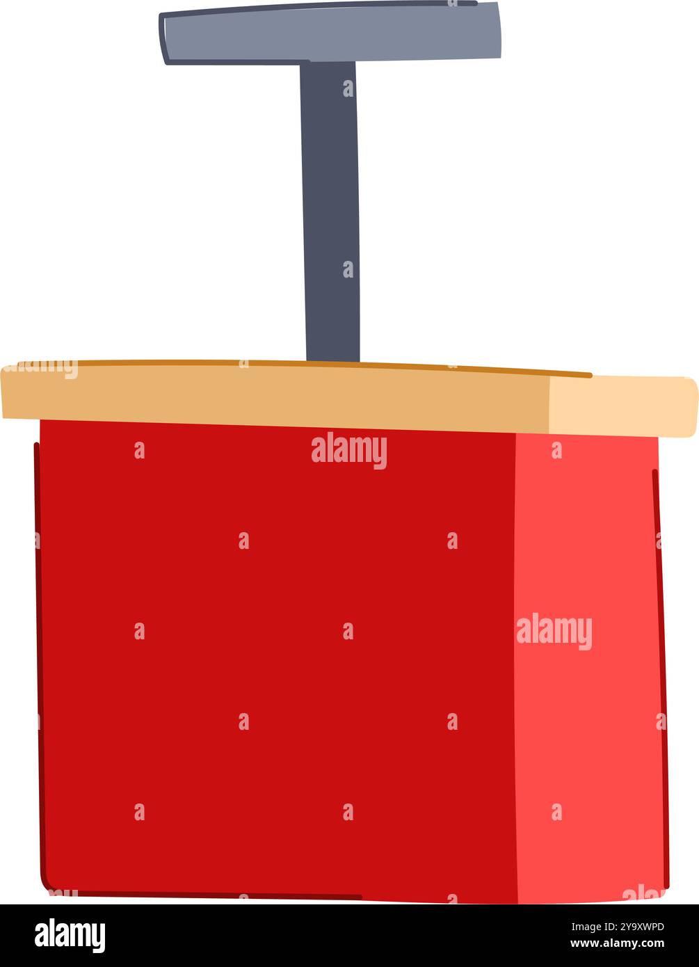 ignition tnt bomb cartoon vector illustration Stock Vector Image & Art ...