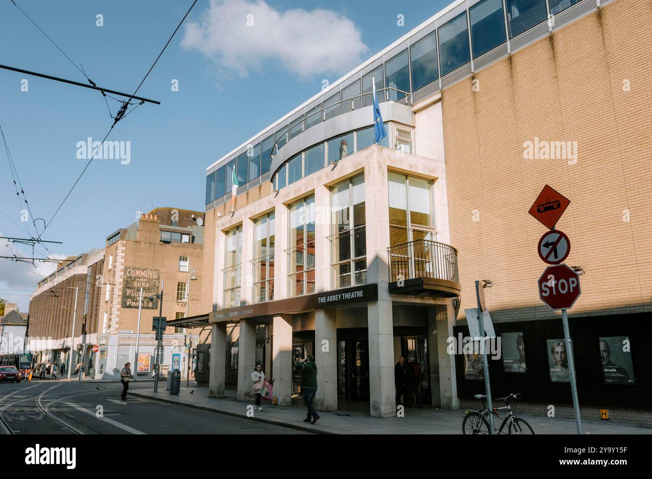 Abbey Theatre, Dublin, Ireland Stock Photo