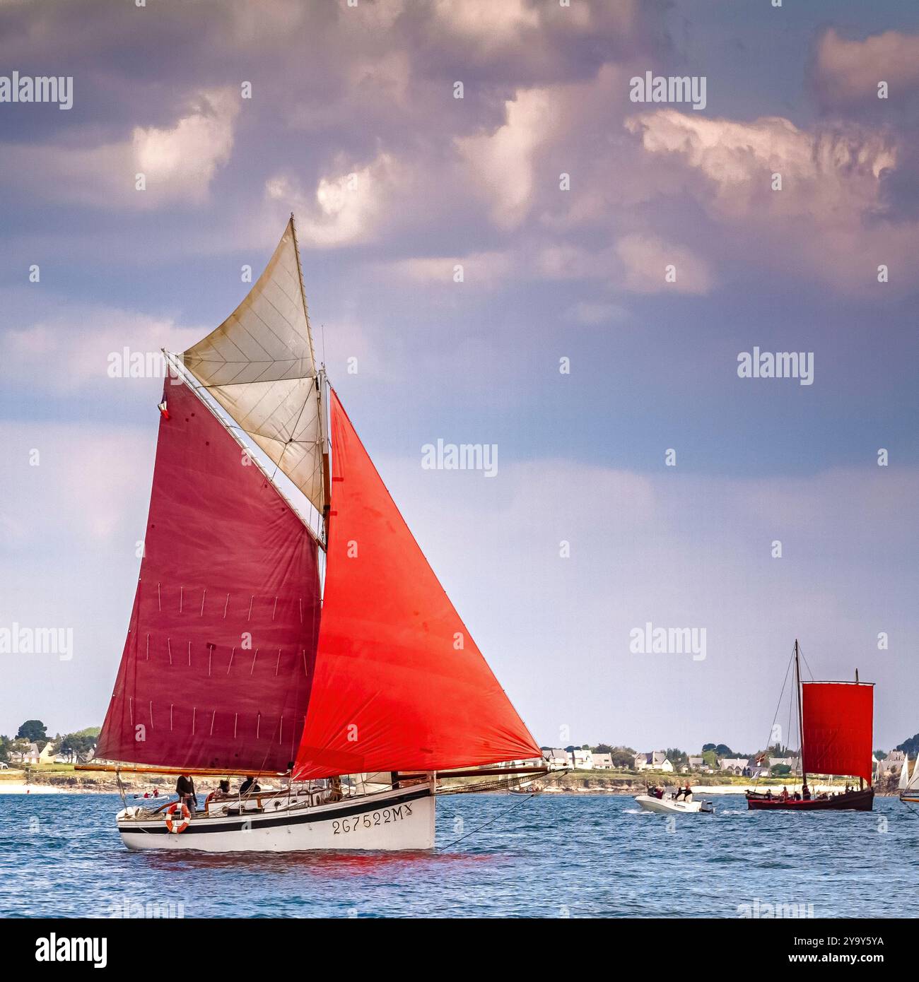 France, Morbihan, Gulf of Morbihan, Arzon, Port Navalo, Tréas, Auric ...