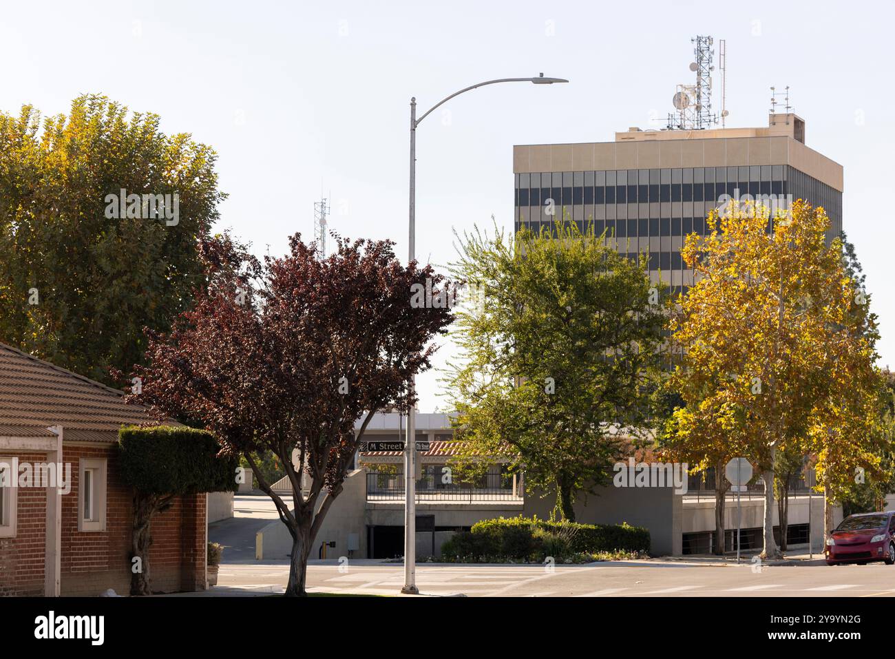 Bakersfield california downtown hi-res stock photography and