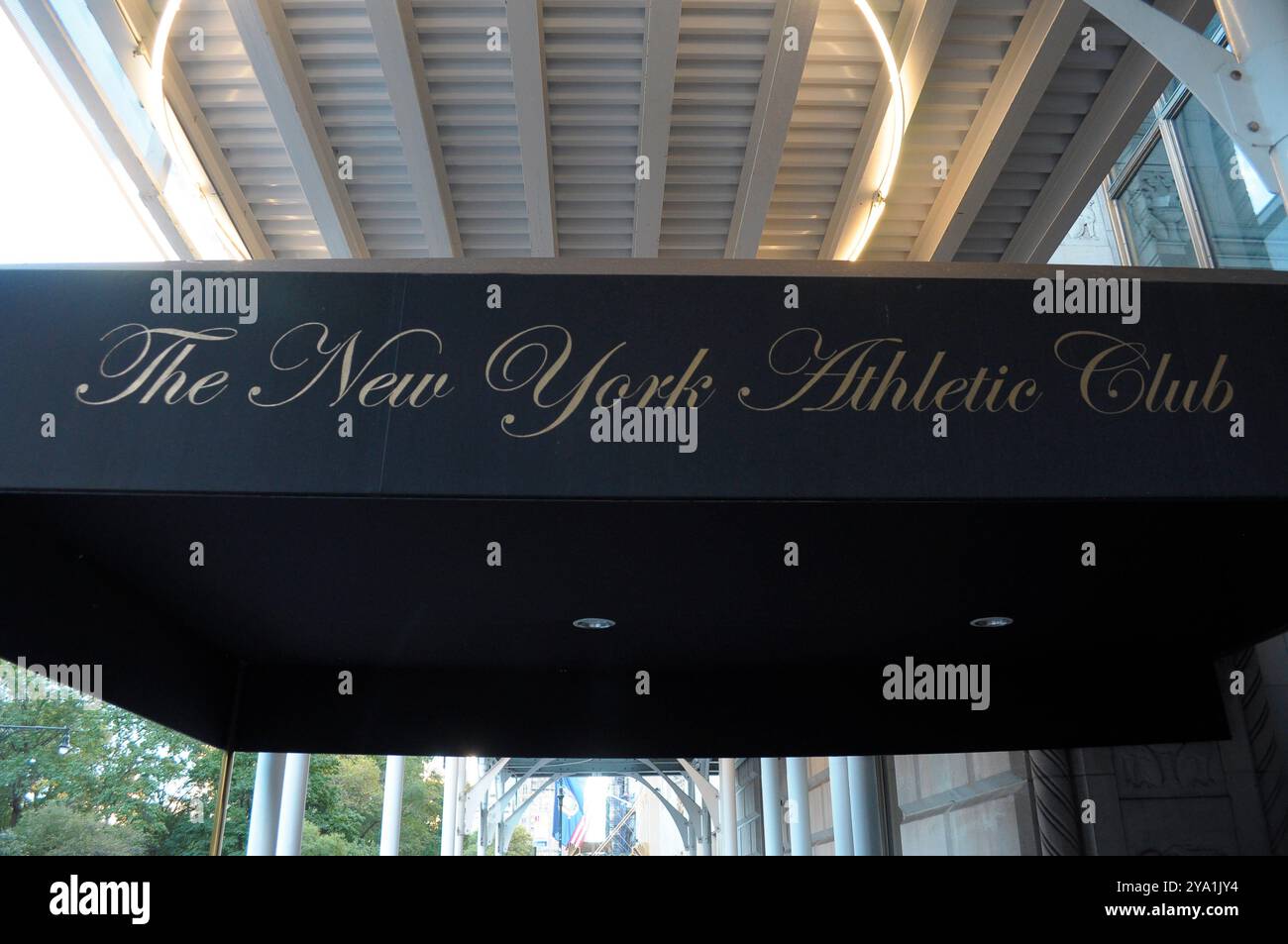 New York, United States. 10th Oct, 2024. The New York Athletic Club is seen in Manhattan, New York City. Credit: SOPA Images Limited/Alamy Live News Stock Photo