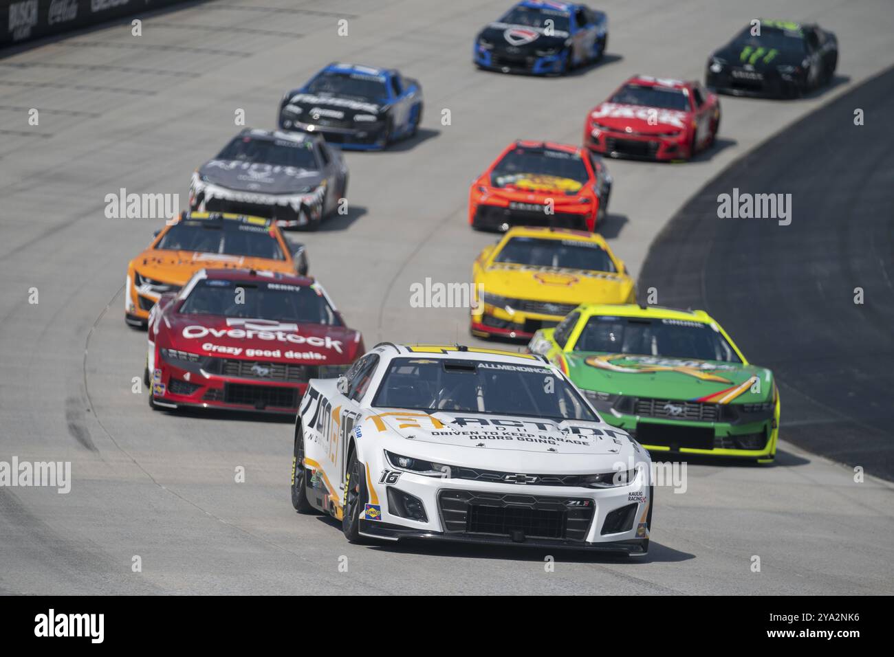 AJ Allmendinger races for position for the Wurth 400 in Dover, DE, USA, North America Stock Photo