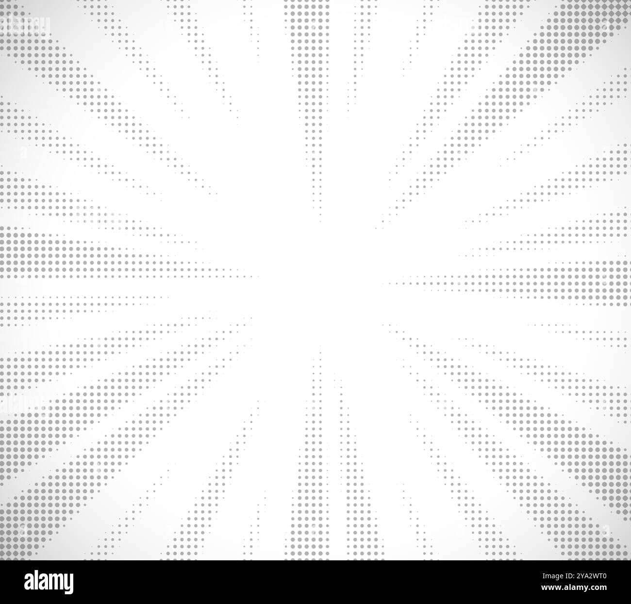 radial style halftone dotted pattern background design vector Stock ...