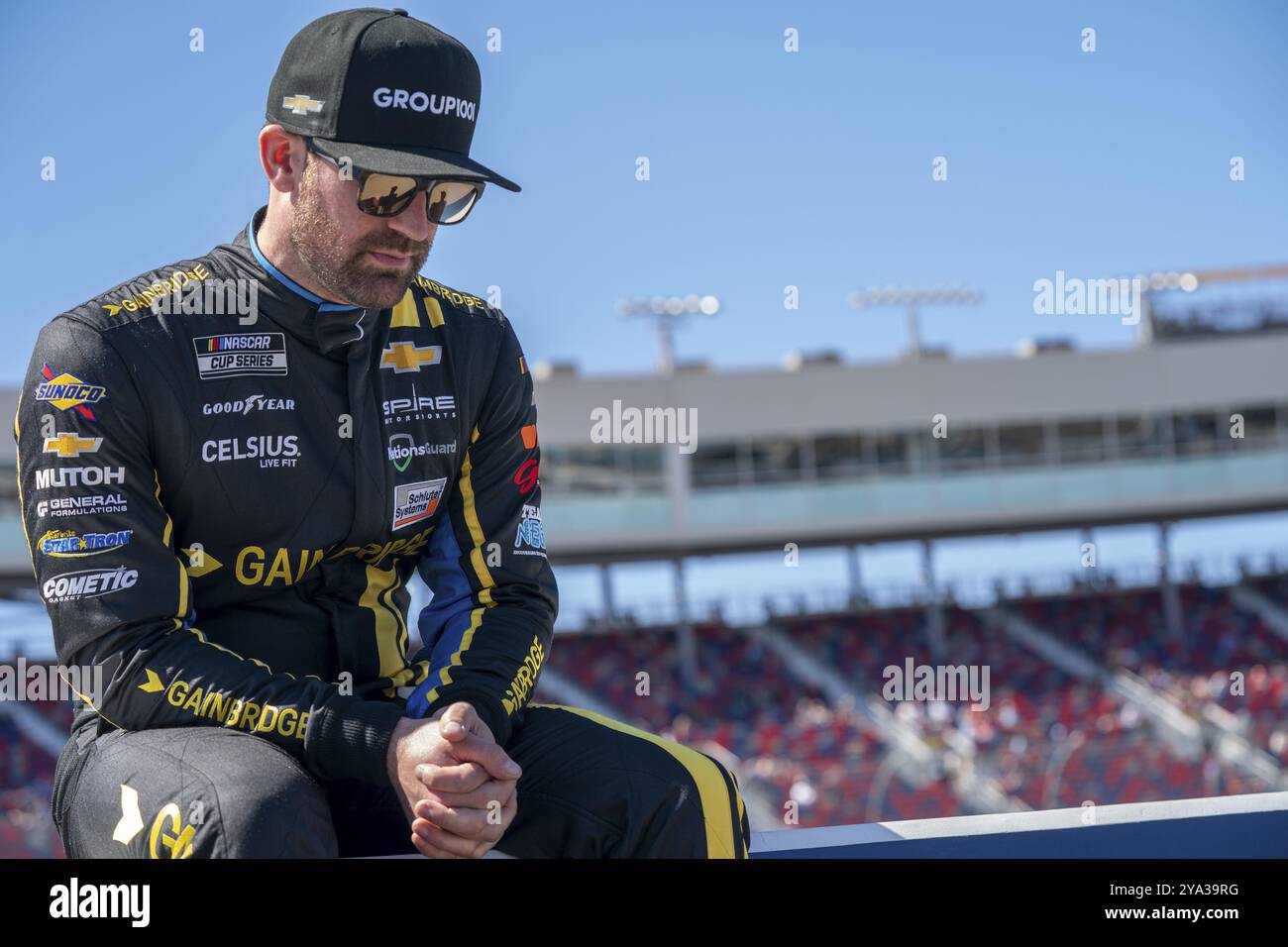 Corey LaJoie takes to the track to qualify for the Shriners Children's 500 in Avondale, AZ, USA, North America Stock Photo