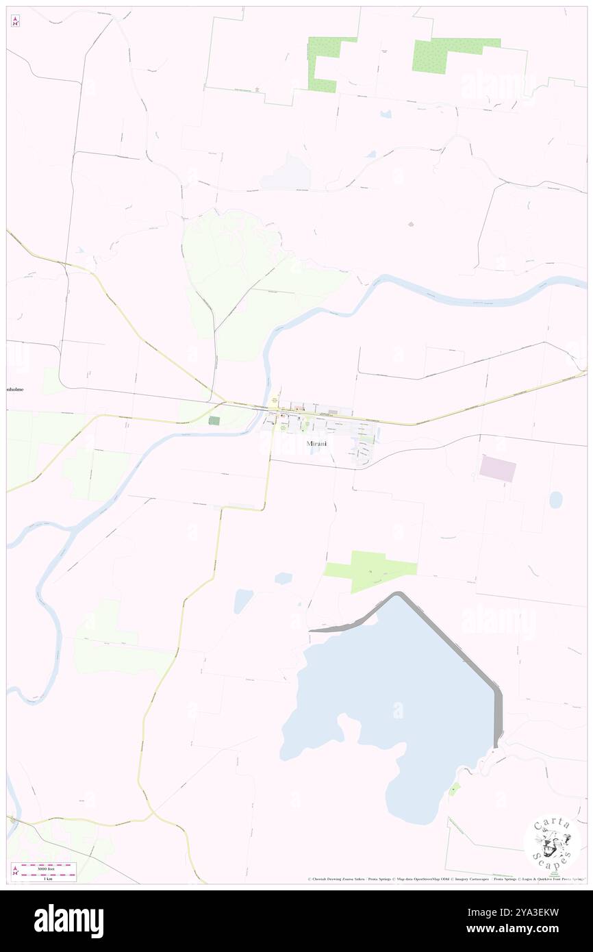 Mirani, Mackay, AU, Australia, Queensland, S 21 9' 26'', N 148 51' 43'', map, Cartascapes Map published in 2024. Explore Cartascapes, a map revealing Earth's diverse landscapes, cultures, and ecosystems. Journey through time and space, discovering the interconnectedness of our planet's past, present, and future. Stock Photo