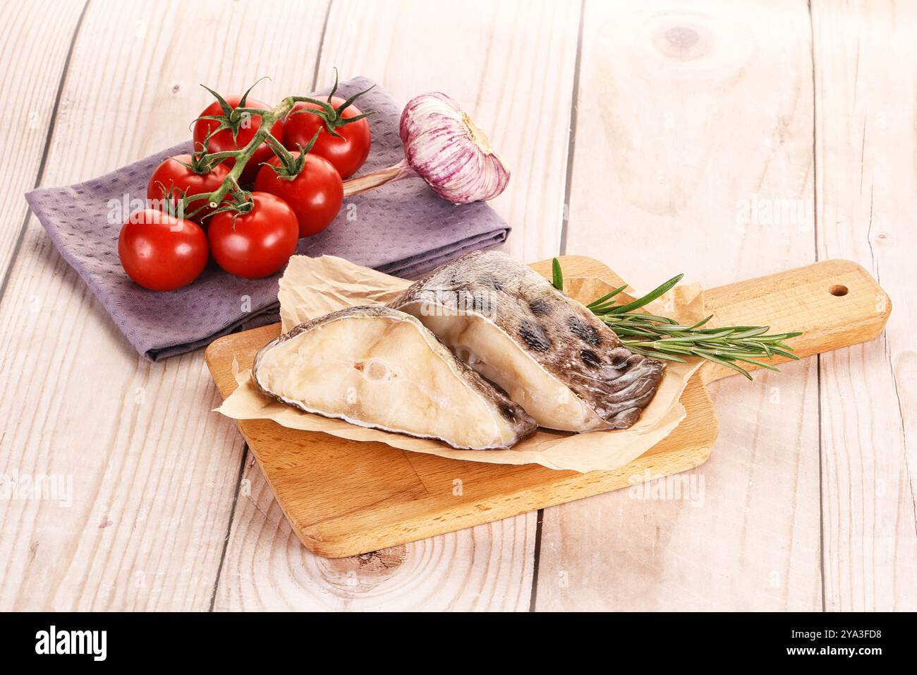 Wolf Fish Fillets Wolf fish fillet hi-res stock photography and images - Alamy