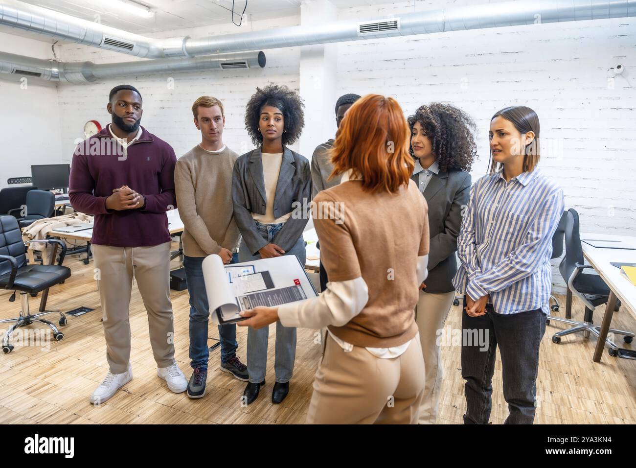 Diverse young men woman hi-res stock photography and images - Alamy
