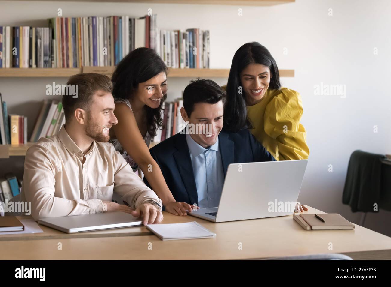Diverse business team using hi-res stock photography and images - Alamy