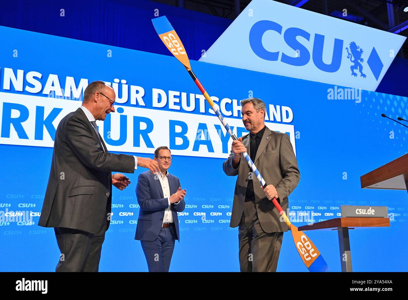 Markus SOEDER Prime Minister Of Bavaria And CSU Chairman Gives markus-soeder-prime-minister-of-bavaria-and-csu-chairman-gives