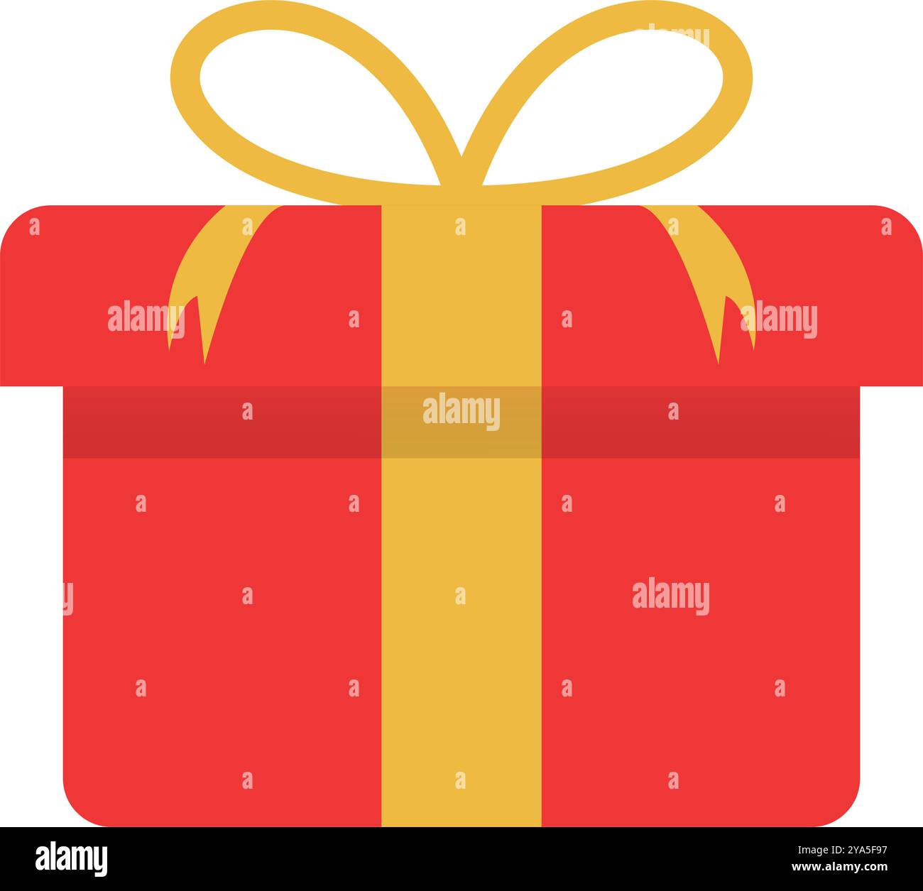 Red present box Stock Vector Images - Alamy