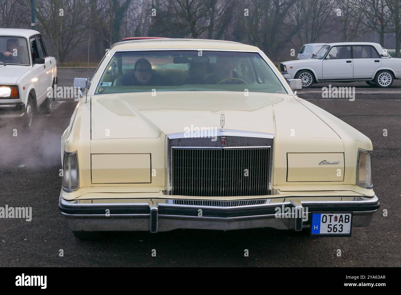 Lincoln Continental Mark V Dunkel-grün-met./braun NEO Scale Models 43550 23281 04