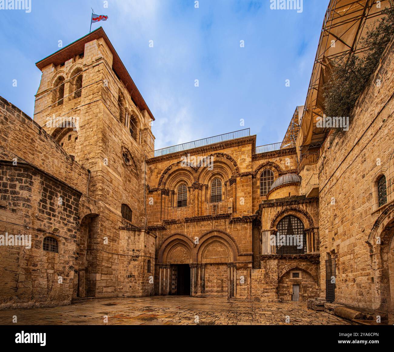 Israeli Church Church of the holy Sepulchre in Jerusalem, Israel Stock Photo - Alamy