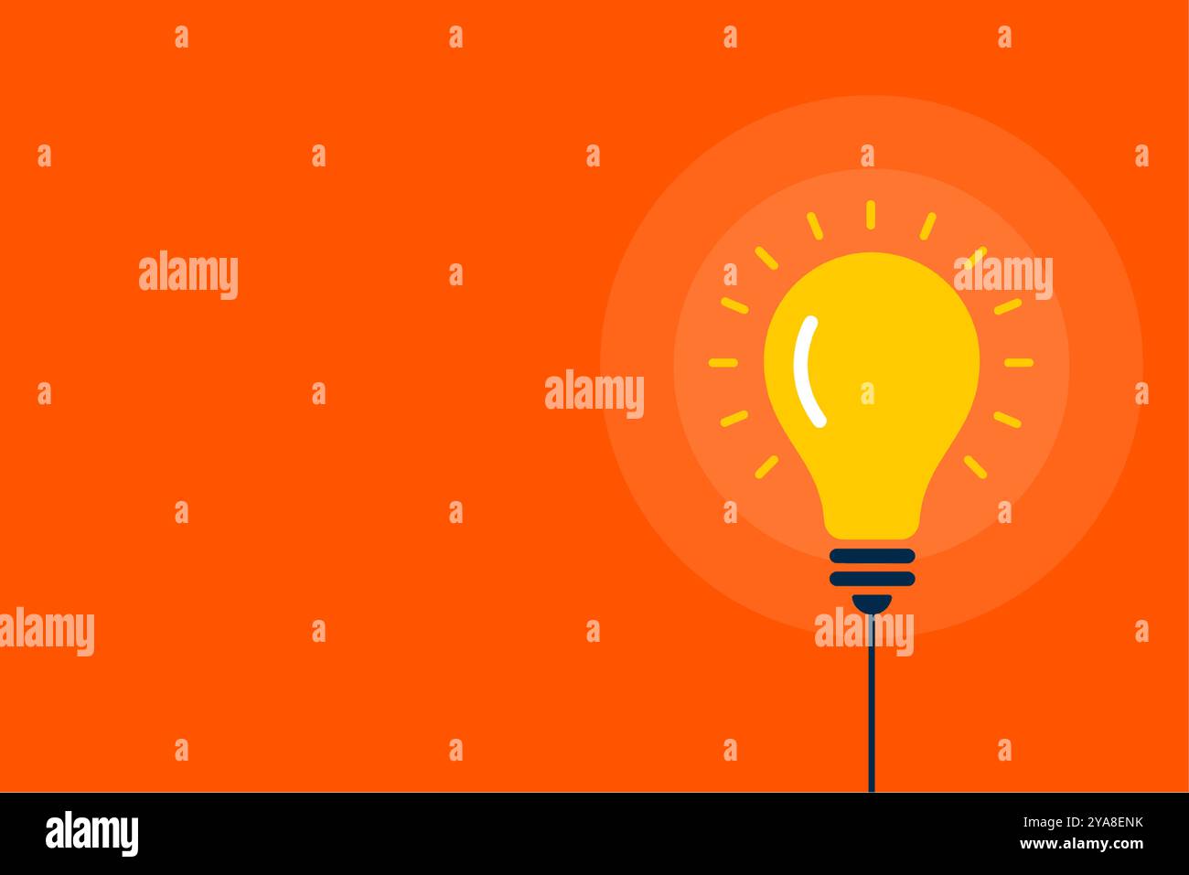 Innovative energy efficient bulb Stock Vector Images - Alamy