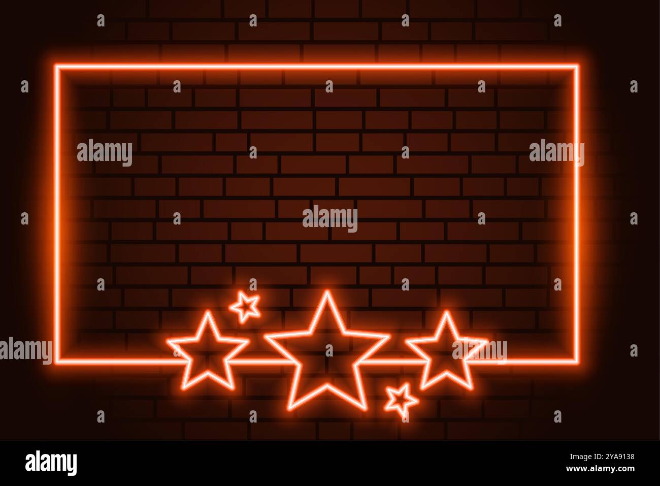 Radiant neon laser star glowing hi-res stock photography and images - Alamy