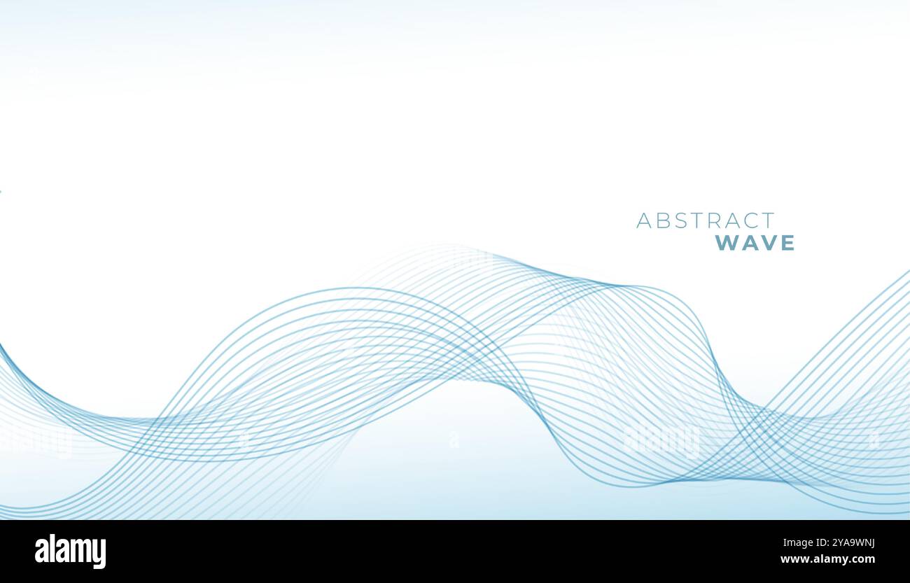 smooth and dynamic motion waves background design vector Stock Vector ...