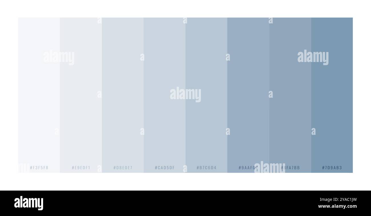 Grey Base Color set of abstract grey color palette banner for tone and texture vector ...