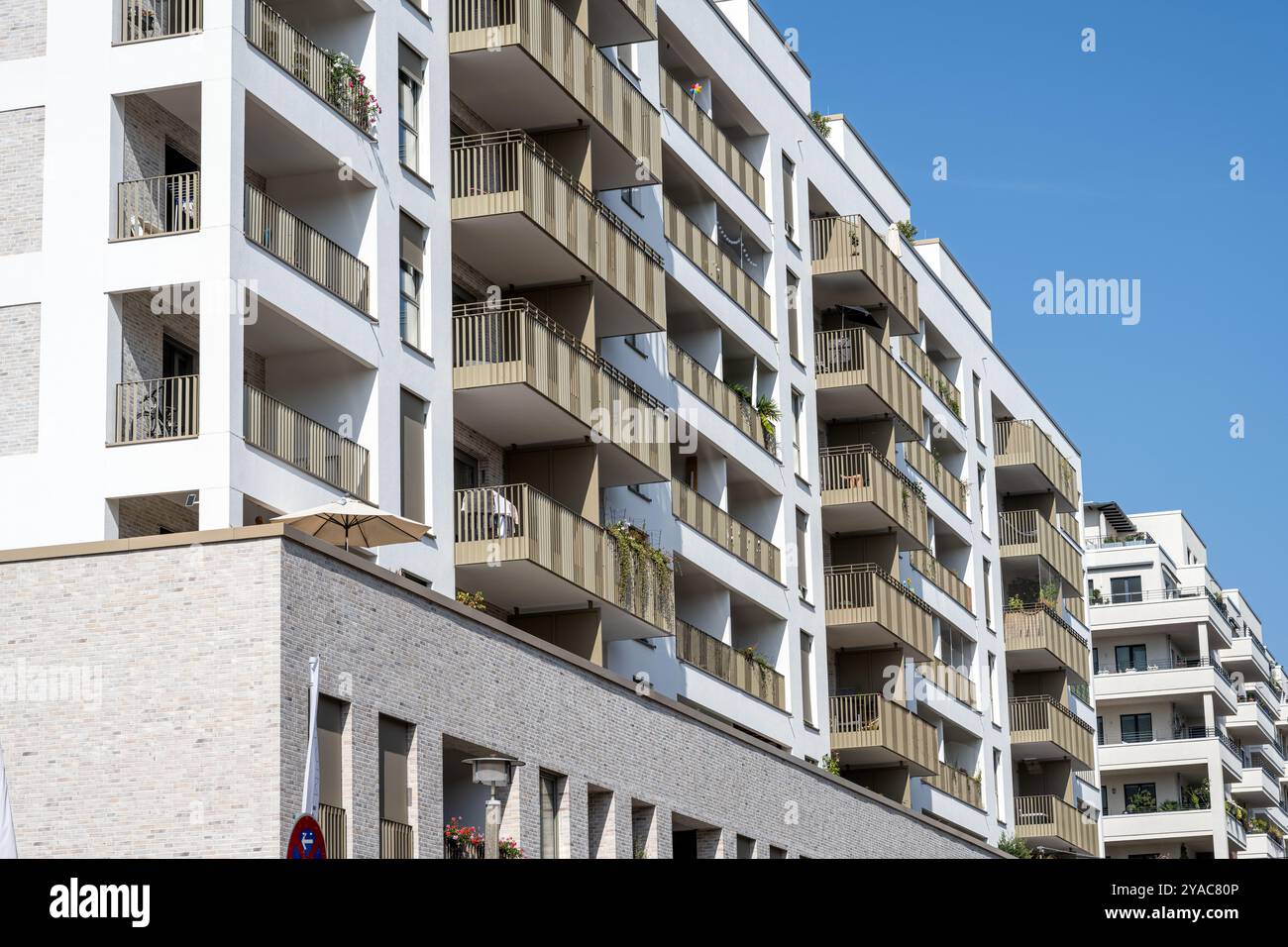 Contemporary apartment building seen in Berlin, Germany Stock Photo - Alamy