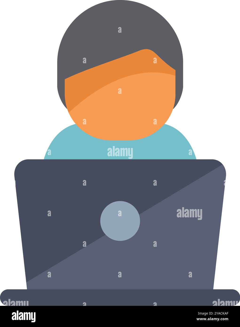 Person Using Computer Mouse Icon Businessman using computer mouse Stock Vector Images - Alamy
