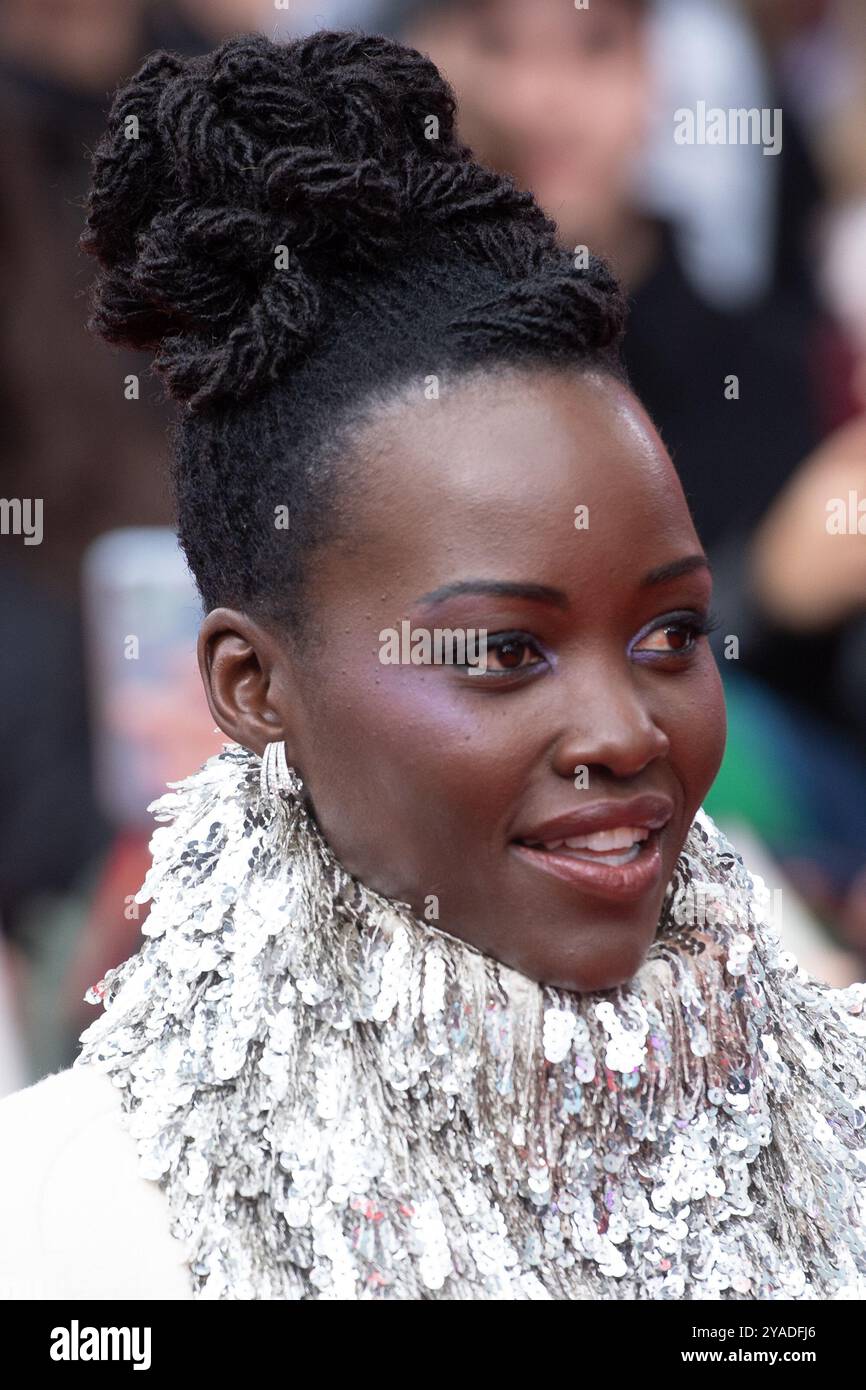 London, UK. 13 Oct, 2024. Pictured: Lupita Nyong'o attends The Special Presentation for 'The Wild Robot' at The 68th BFI London Film Festival at Royal Festival Hall, Southbank. Credit: Justin Ng/Alamy Live News Stock Photo