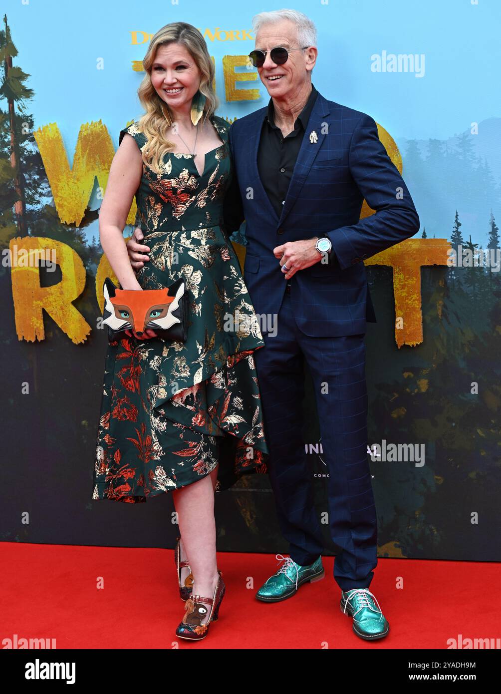 LONDON, UK. 13th Oct, 2024. Jessica Steele-Sanders and Chris Sanders ...