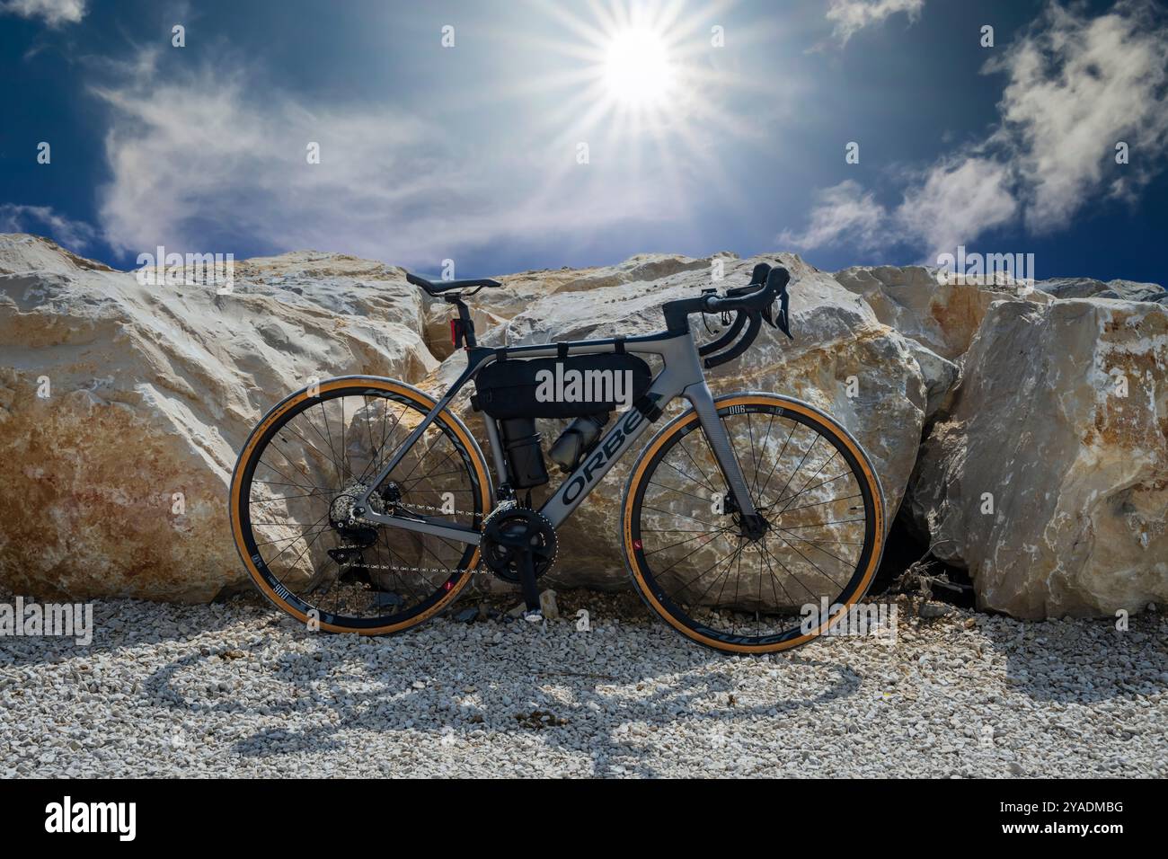 Saintes-Maries-de-la-Mer, Camargue, France. Stock Photo