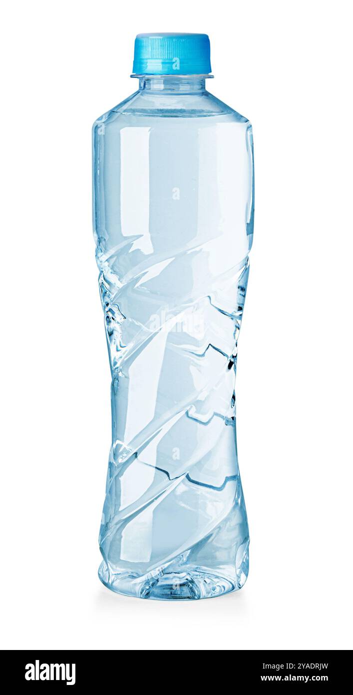 Plastic water bottle isolated on white background Stock Photo - Alamy