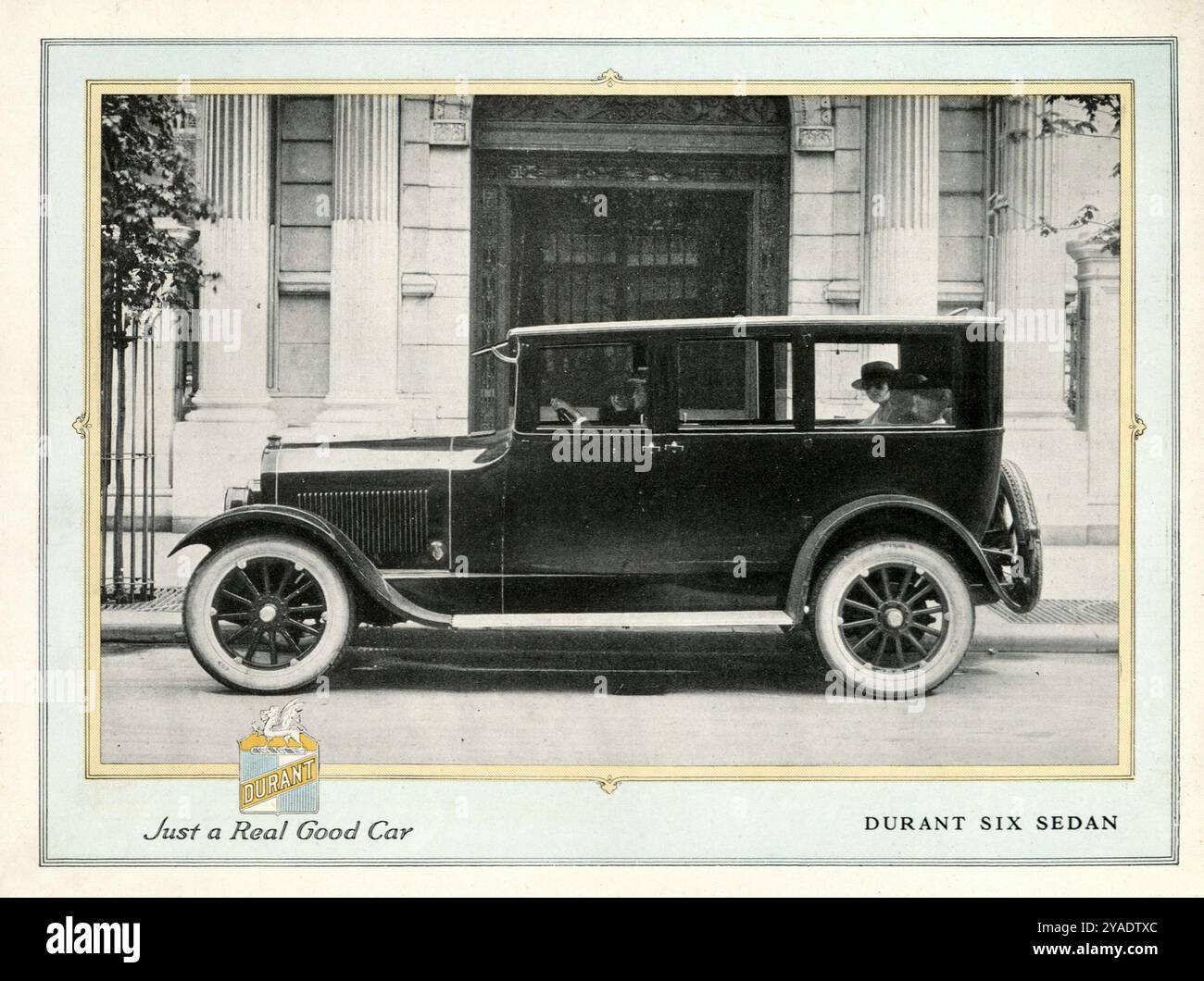 "Durant Six Sedan" six cylinder automobile. Durant Motors Incorporated