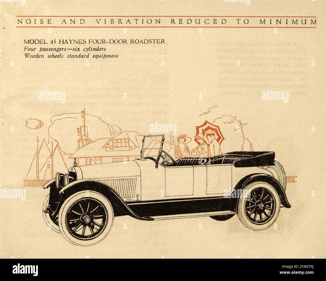 Model 45 Haynes FourDoor Roadster. from 1919 Haynes Automobile Company