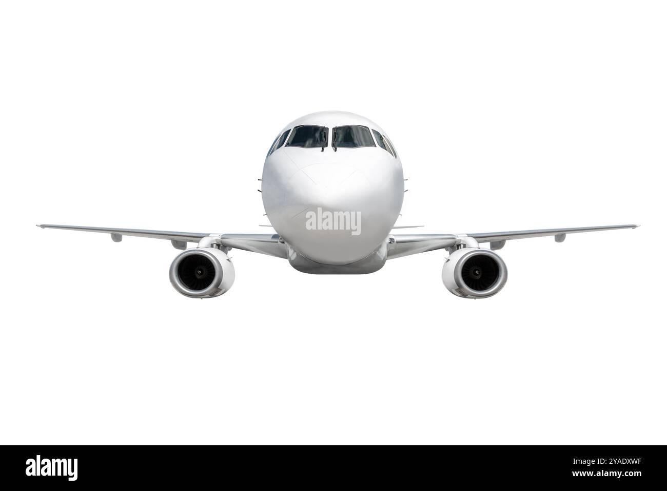 Modern cockpit passenger aircraft Cut Out Stock Images & Pictures - Alamy