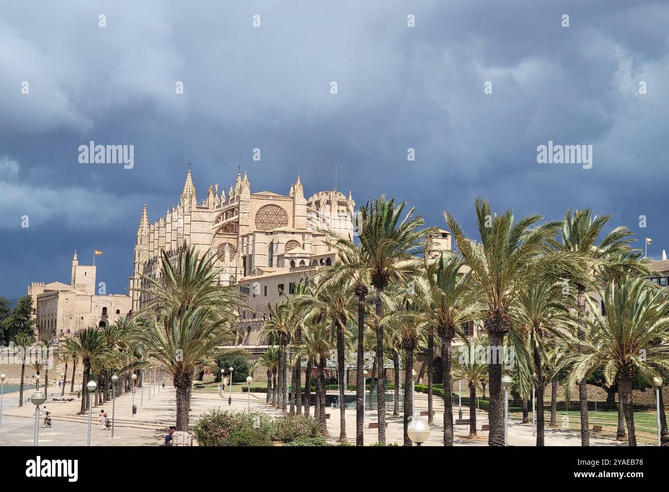 Mallorca Church - Smartphone Captured Stock Image