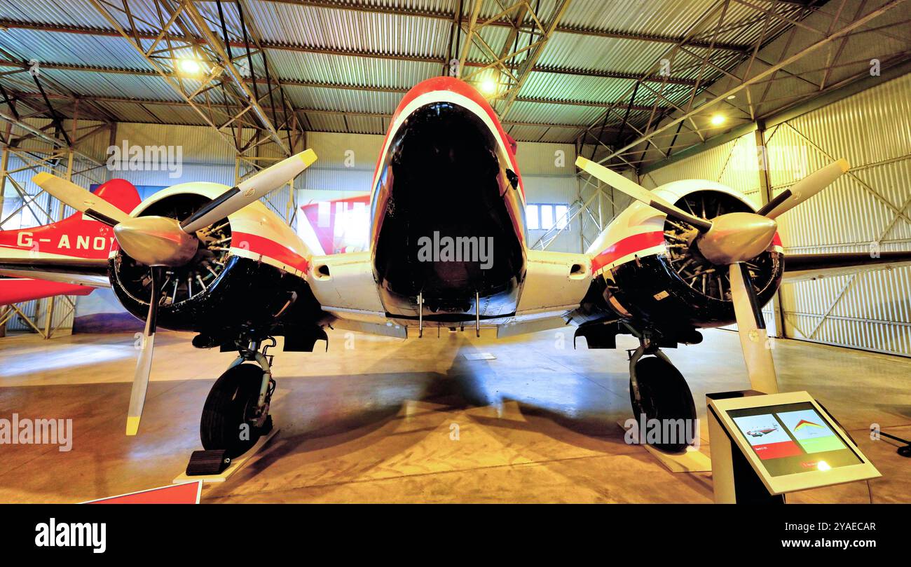 G Asug National Museum Of Flight Scotland a Beech E18S G-ASUG twin engined ...