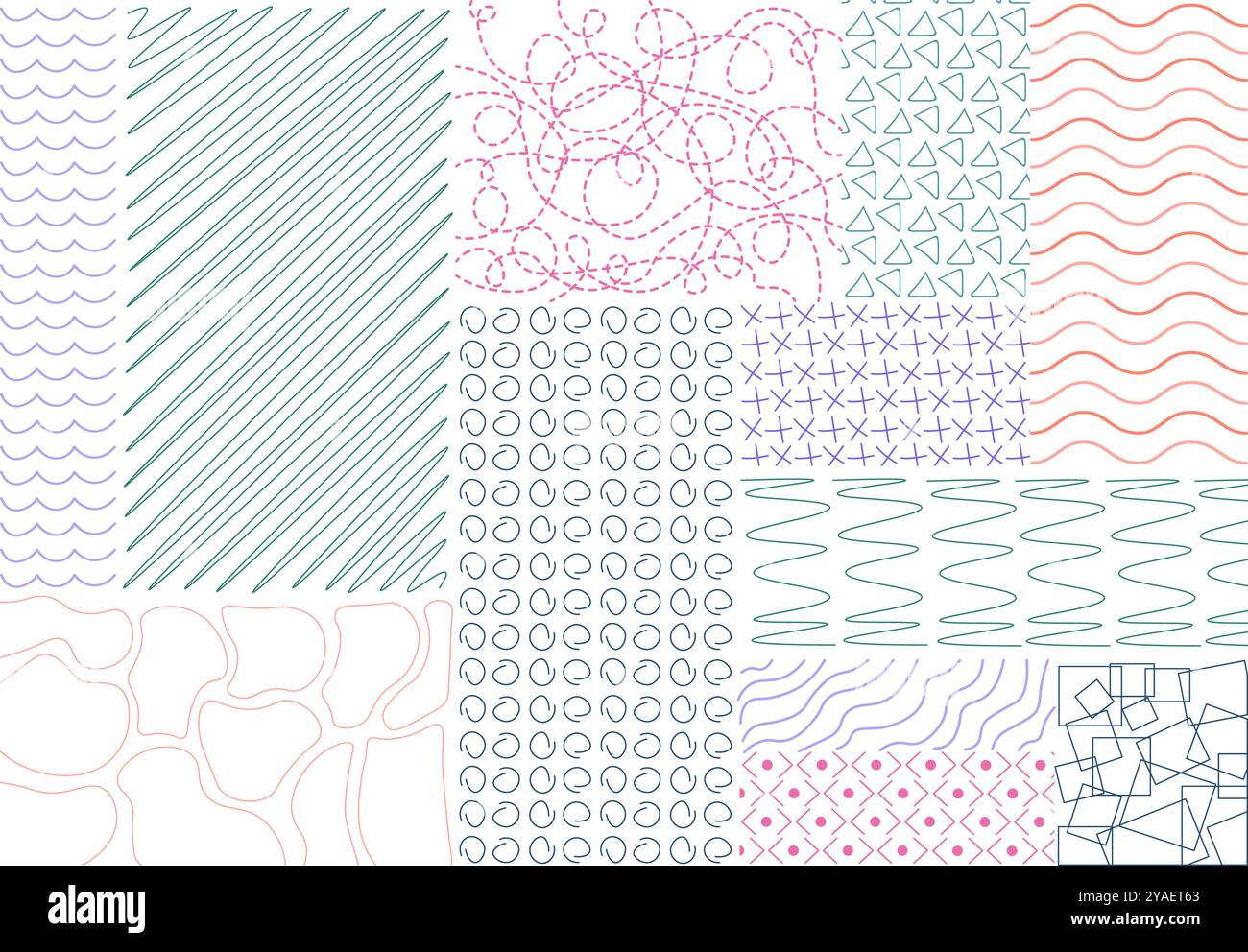 Abstract linear pattern. Seamless linear pattern. Repeating design ...