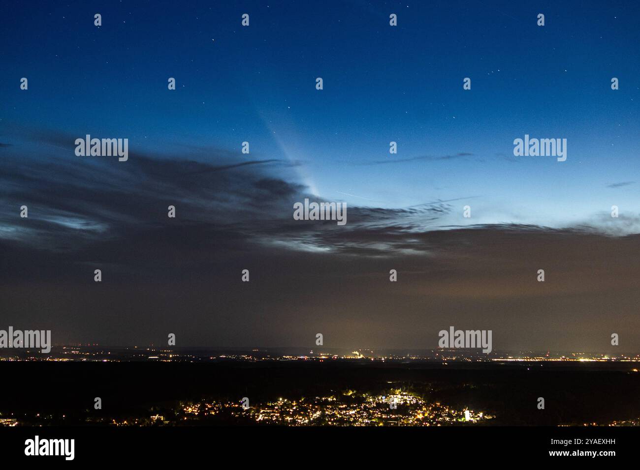 Komet c 2023 a3 tsuchinshan atlas hires stock photography and images Alamy